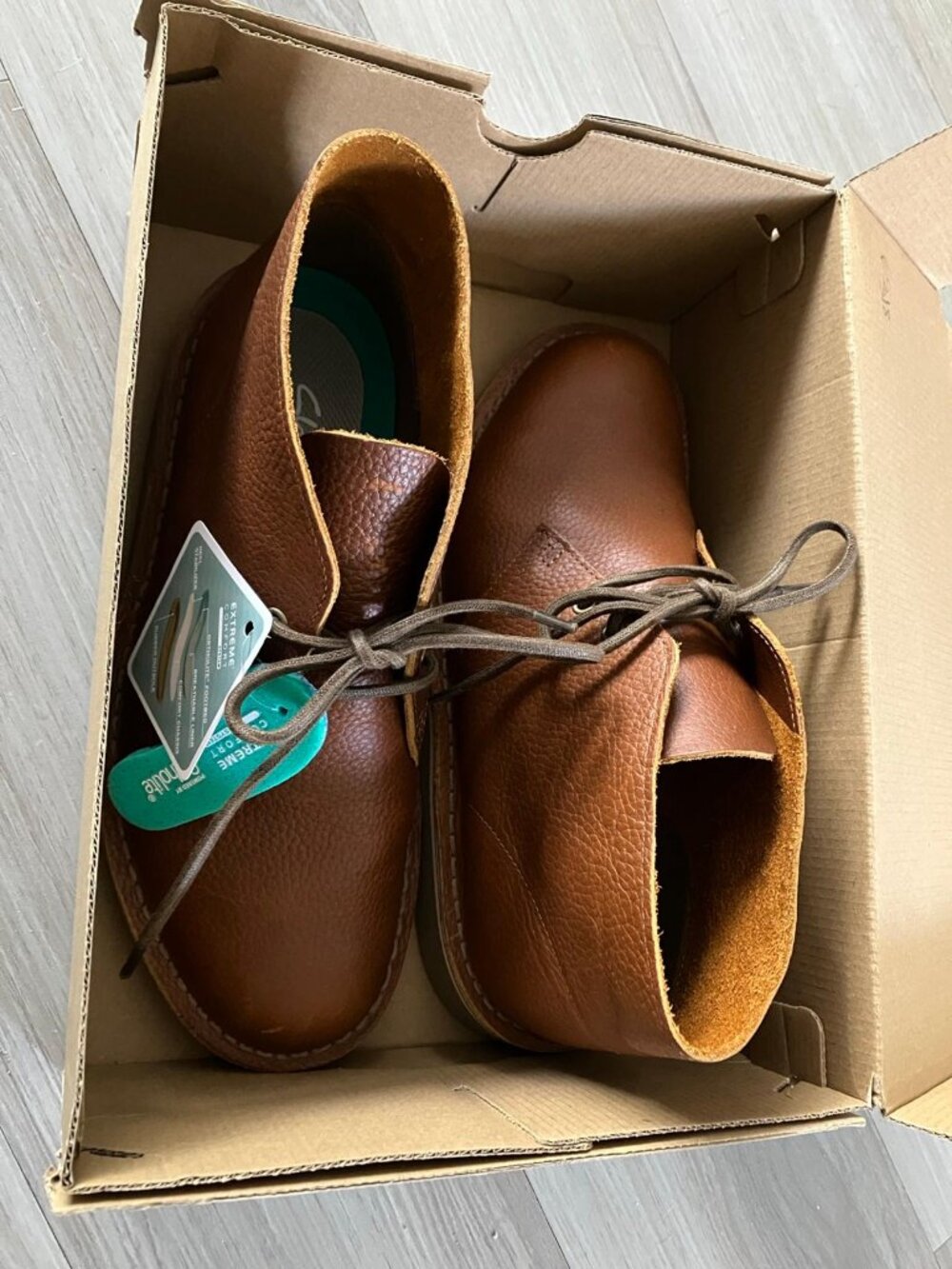 NIB - Clarks Extreme Comfort Mens Leather Boots